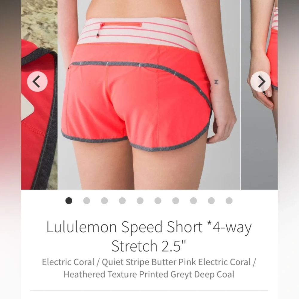 Lululemon Speed Short - Picture 8 of 9